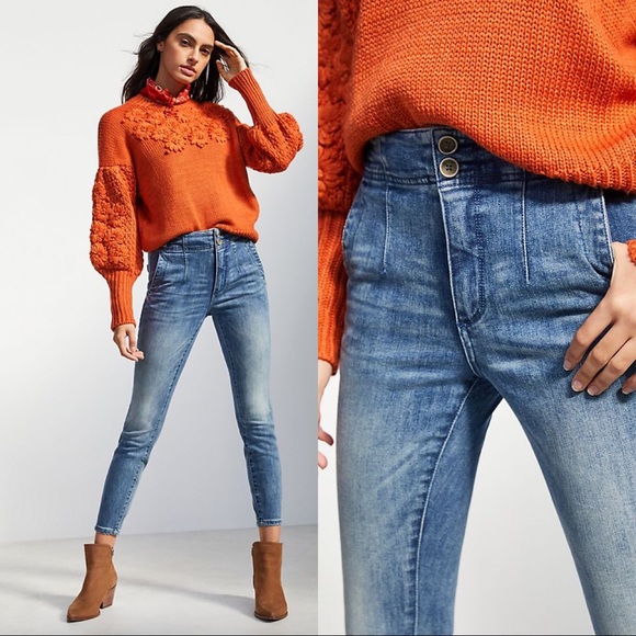 Anthropologie Denim - Anthropologie Pilcro Darted Skinny Jeans Sz 28